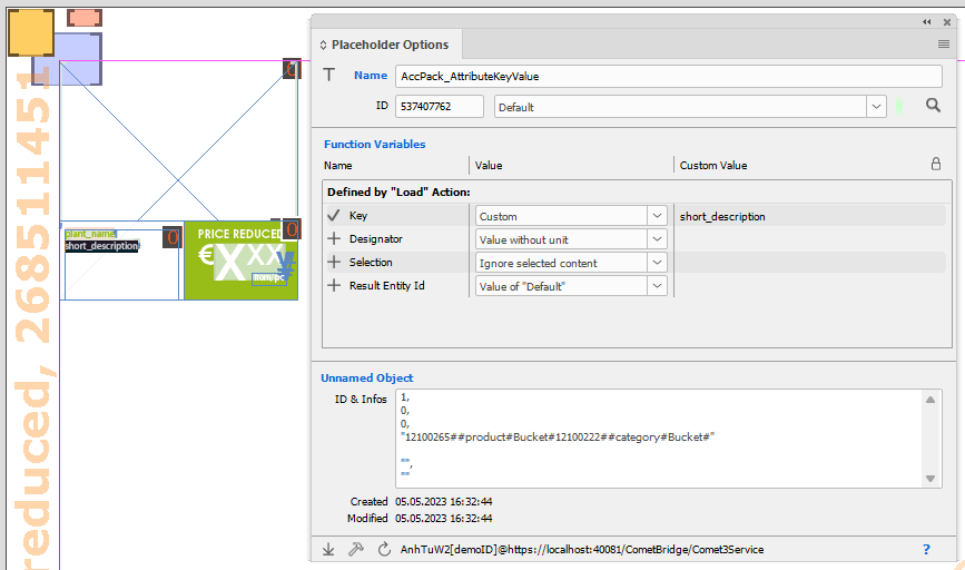 Placeholder for "short description"
